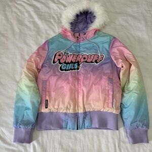 Members Only Power Puff Girls Women’s Jacket, NWOT, size small